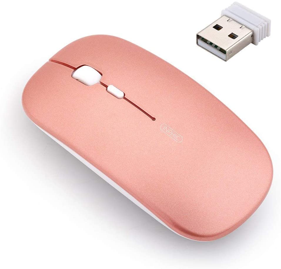 Mouse Wireless1600 DPI 2.4G USB Mouse Ottico Senza Fili