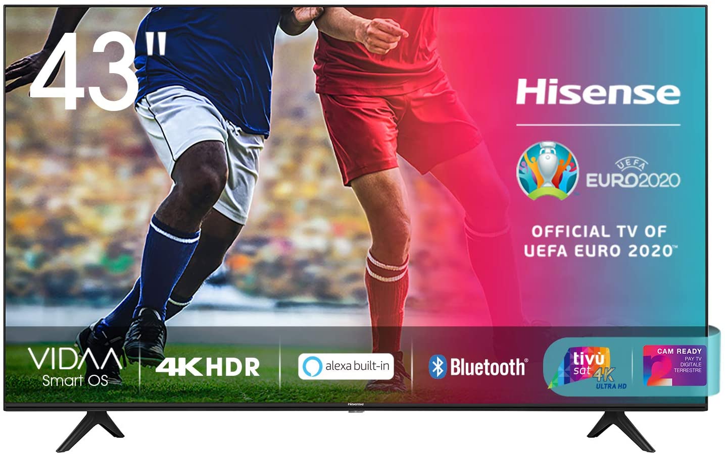 Hisense 43AE7000F, Smart TV LED Ultra HD 4K 43