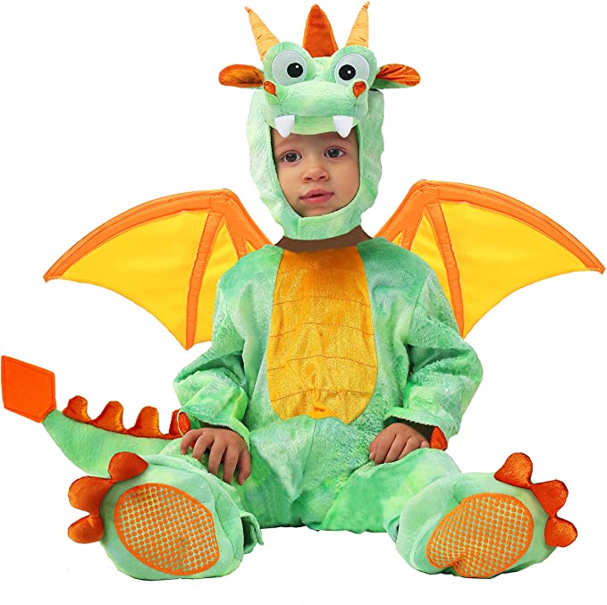 Costume Bambino Drago Per Halloween 3 Anni
