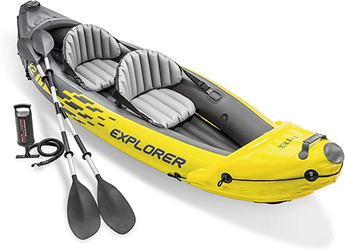 Set Kayak Gonfiabile Per Due Persone
