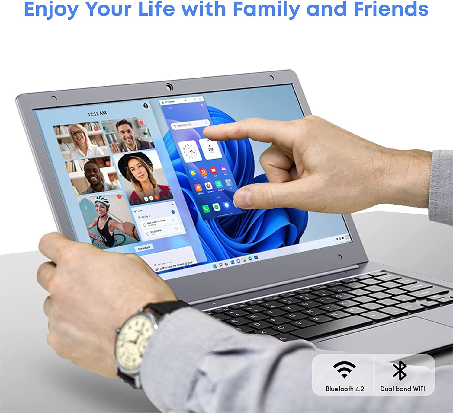 Laptop Con Touchscreen Intel Celeron N4020 Da 11,6″